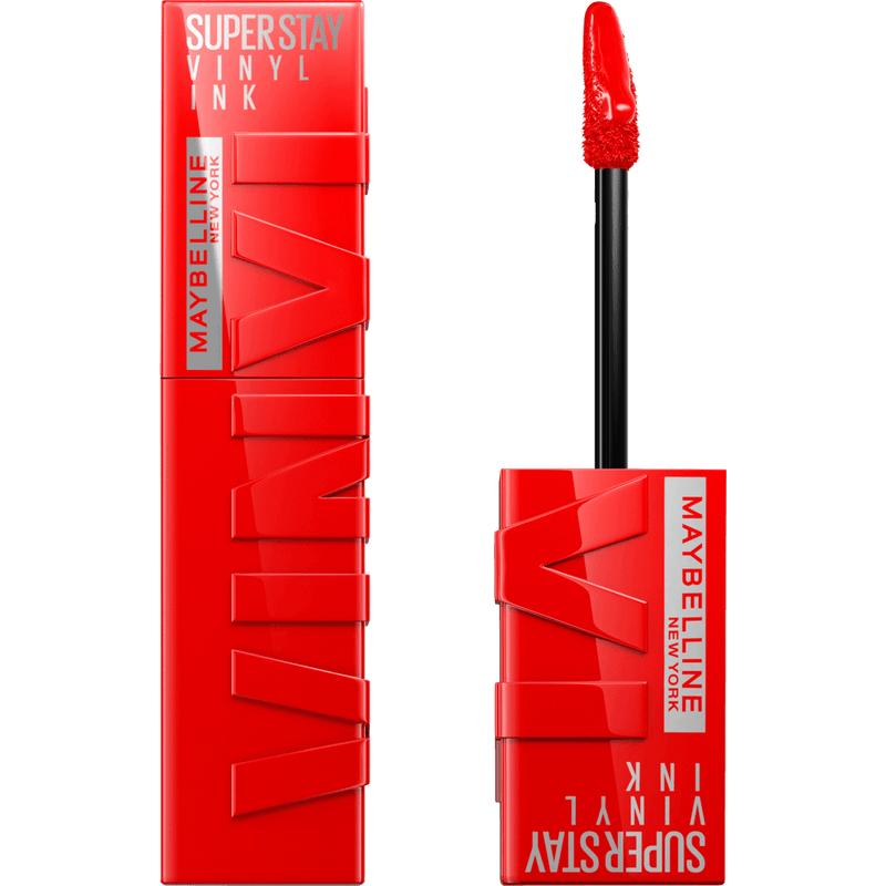 Maybelline New York Lip SuperStay Vinyl Ink, 25 Red Hot