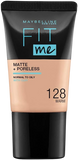 Maybelline Fit Me Matte & Poreless Liquid Foundation - Warm Nude 128