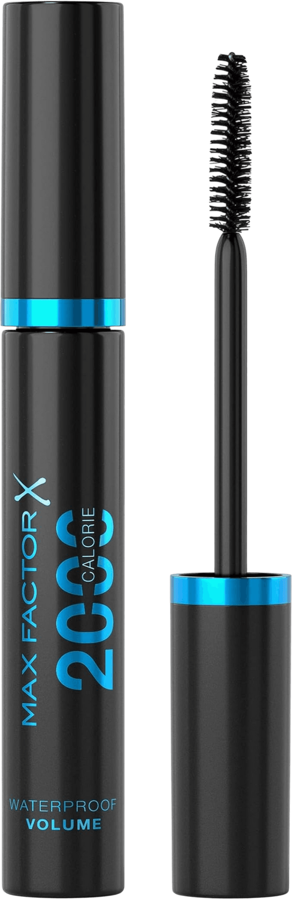 Max Factor 2000 Calorie Waterproof Volume Mascara, Smudge Proof, Black, 9 ml