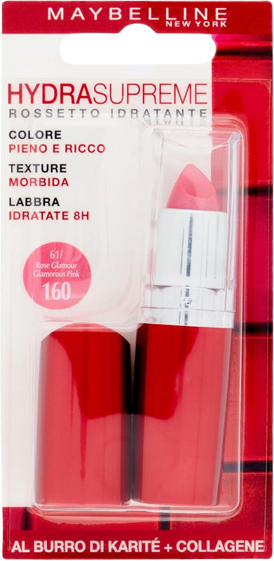 Maybelline  HydraSupreme Rossetto Lipstick NR.61/160 Glamorous Pink