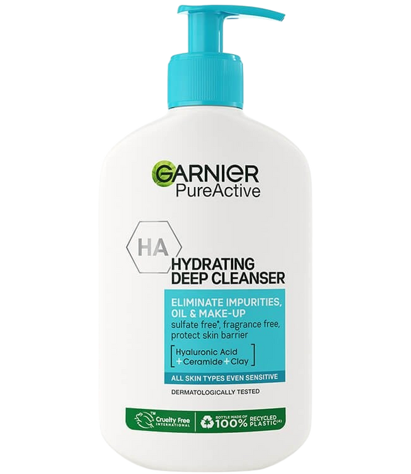 Garnier Pure Active Hydrating Deep Cleanser 250ml