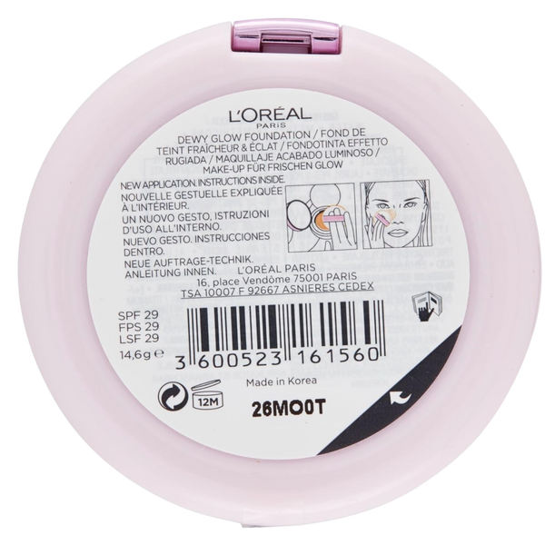 L'Oréal Nude Magique Cushion Foundation 7 Golden Beige 14.6g