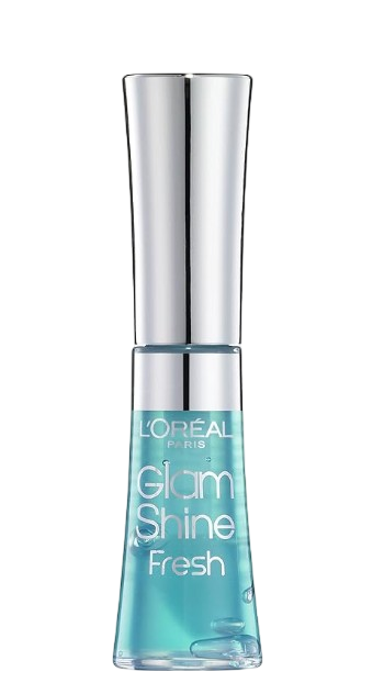 L'Oreal Paris Glam Shine Fresh Lip Gloss - 600 Aqua Curacao 6ml