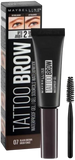 Maybelline New York  Eyebrow, Tattoo Brow Longlasting Waterproof Eyebrow Gel 07 Black/Brown