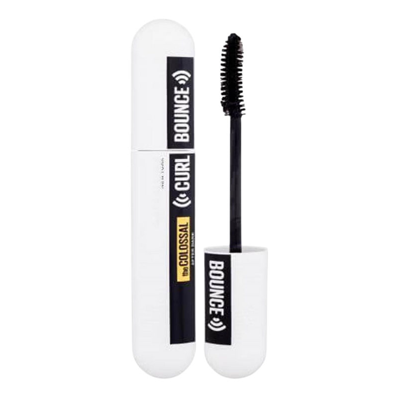 Maybelline New York Colossal Curl Bounce Mascara, Big Bouncy Curl Volume, Up To 24 Hour Wear, Clump Free, After Dark