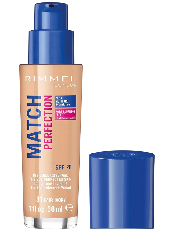 Rimmel Match Perfection Foundation 081 Fair Ivory